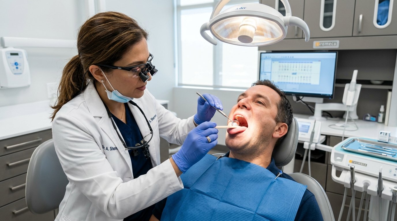 Exploración Clínica Orofacial en Sillón Dental